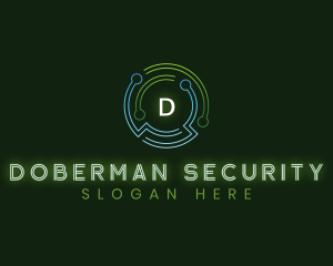 Data Security Network logo design