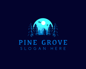 Pine - Pine Tree Outdoor logo design