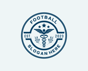 Medicine - Medical Caduceus Staff logo design