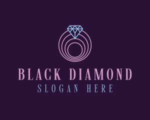 Jewelry Spiral Diamond logo design