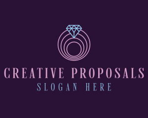 Proposal - Jewelry Spiral Diamond logo design