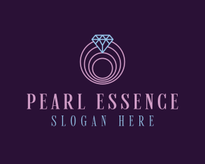Pearl - Jewelry Spiral Diamond logo design