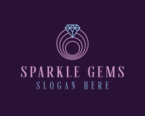 Jewelry - Jewelry Spiral Diamond logo design