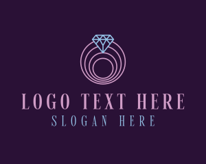 Diamond - Jewelry Spiral Diamond logo design