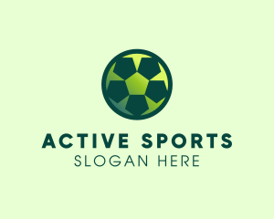 Sport - Green Sports Ball logo design
