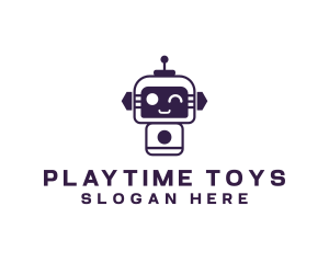 Toys - Cute Toy Robot Boy logo design