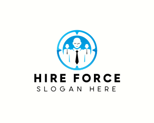 Employer - Corporate Employee Recruitment logo design