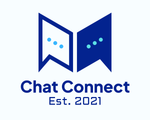 Chat Bubble Conversation logo design