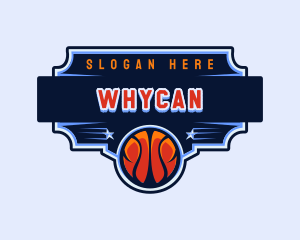  Basketball Sports Tournament Logo