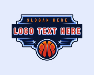 Hoops - Basketball Sports Tournament logo design