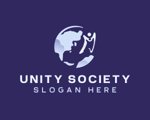Society - People Globe Foundation logo design