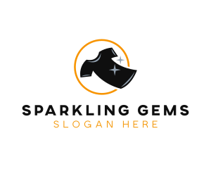 Sparkling Shirt Laundry logo design