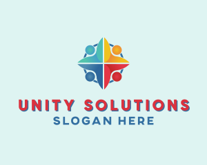 Diversity - Colorful Diamond Charity logo design