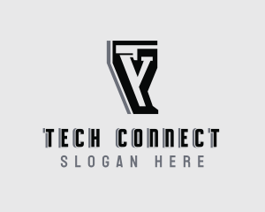 It Expert - IT Programming Letter Y logo design