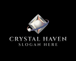 Luxury Gemstone Jewelry logo design