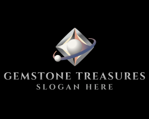 Luxury Gemstone Jewelry logo design
