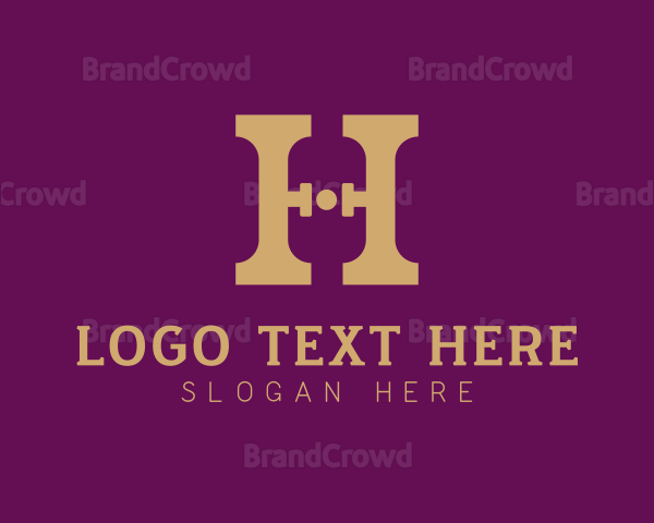 Elegant Company Letter H Logo