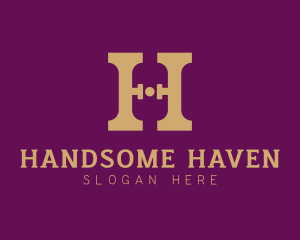 Elegant Company Letter H logo design