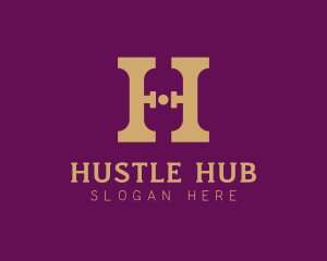 Elegant Company Letter H logo design