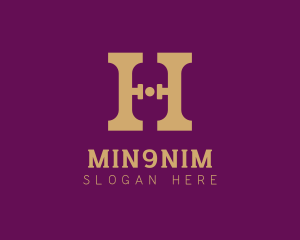 Firm - Elegant Company Letter H logo design
