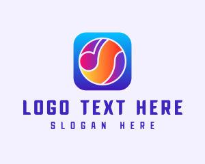 Telecommunication - Music Streaming Application Icon logo design