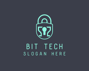 Tech Cyber Security logo design