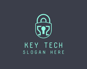 Tech Cyber Security logo design