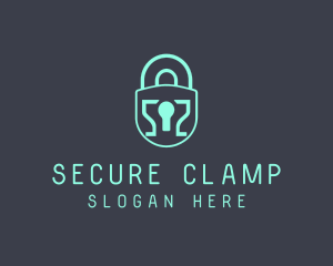 Tech Cyber Security logo design