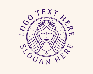 Woman - Beauty Goddess Woman logo design