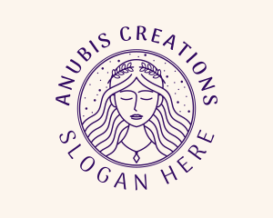 Beauty Goddess Woman logo design