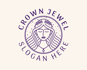 Beauty Goddess Woman logo design