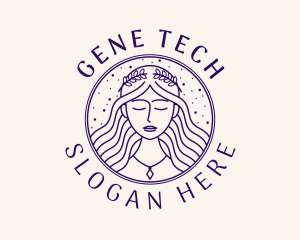 Beauty Goddess Woman logo design