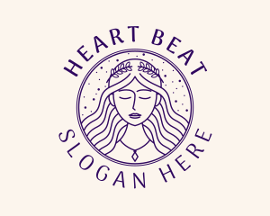 Beauty Goddess Woman logo design