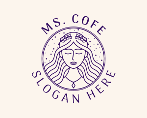 Beauty Goddess Woman logo design