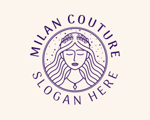 Beauty Goddess Woman logo design