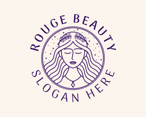 Beauty Goddess Woman logo design