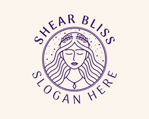 Beauty Goddess Woman logo design