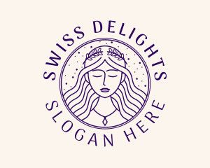 Beauty Goddess Woman logo design