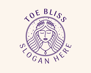 Beauty Goddess Woman logo design