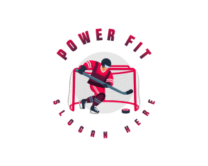 Athlete - Hockey Athlete Team logo design