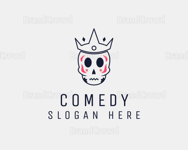 King Sugar Skull Logo