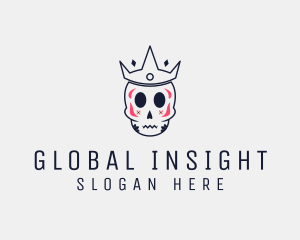 King Sugar Skull Logo