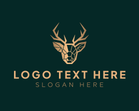 Luxury Geometric Stag