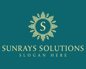 Premium Sunray Hotel Resort logo design