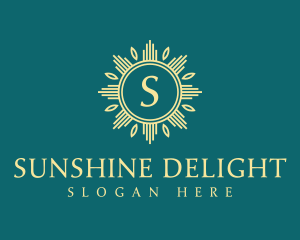 Premium Sunray Hotel Resort logo design