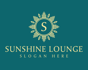 Premium Sunray Hotel Resort logo design