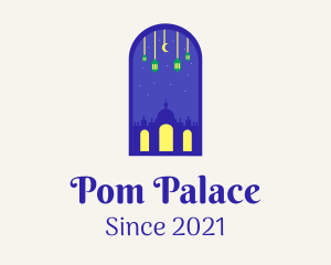 Muslim Palace  Mosque  logo design