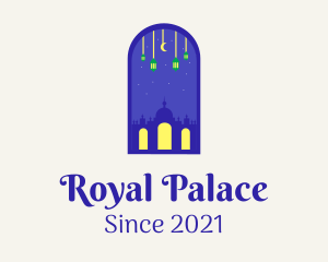 Palace - Muslim Palace  Mosque logo design