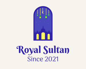 Muslim Palace  Mosque  logo design