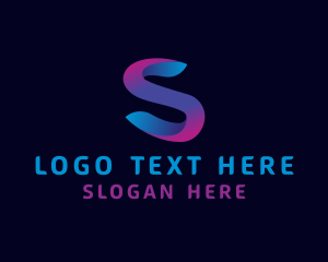 Game Studio - Digital Marketing Firm Letter S logo design